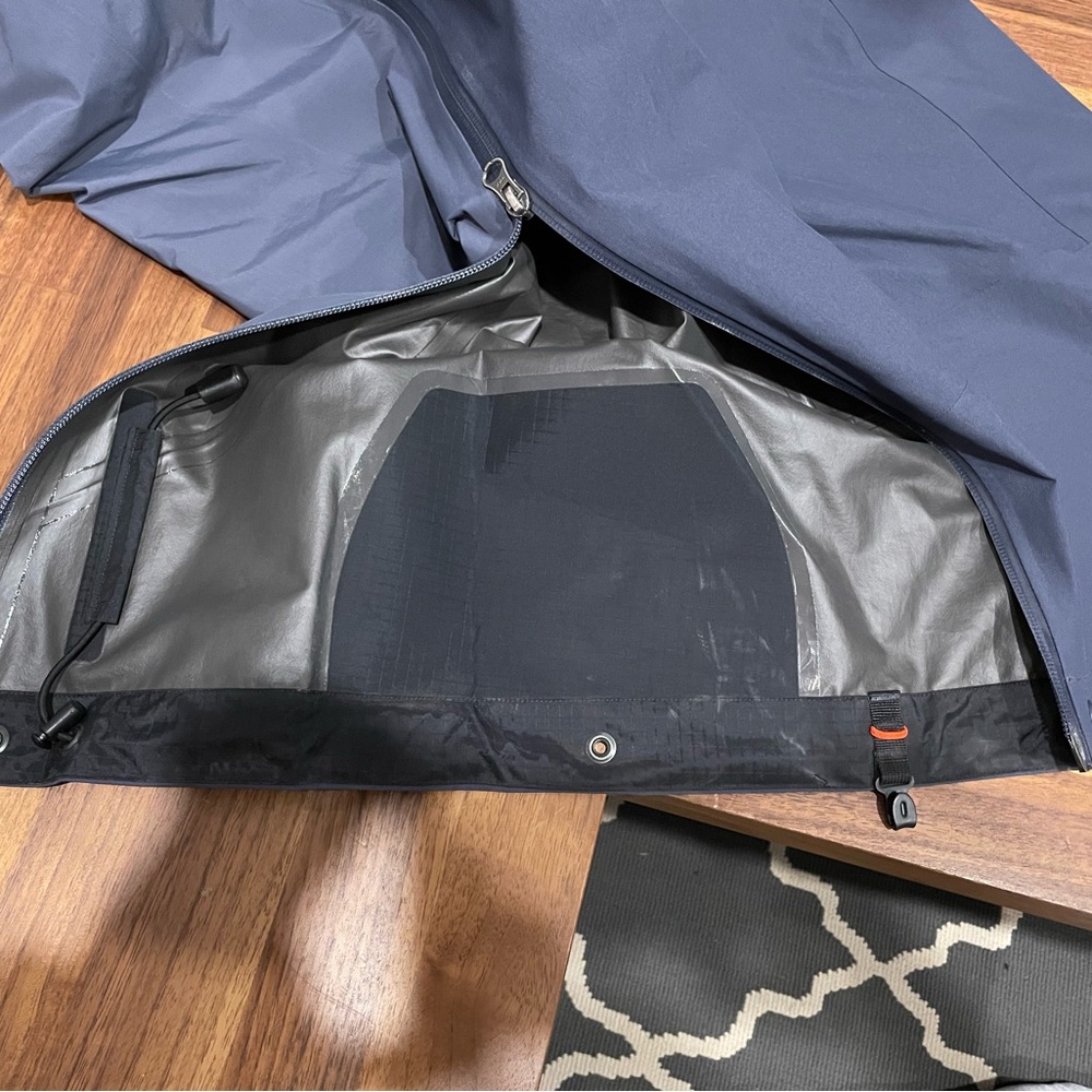 !!SOLD!! Arcteryx Alpha Shell Pant Women’s Goretex Grey Small - Picture 6 of 9